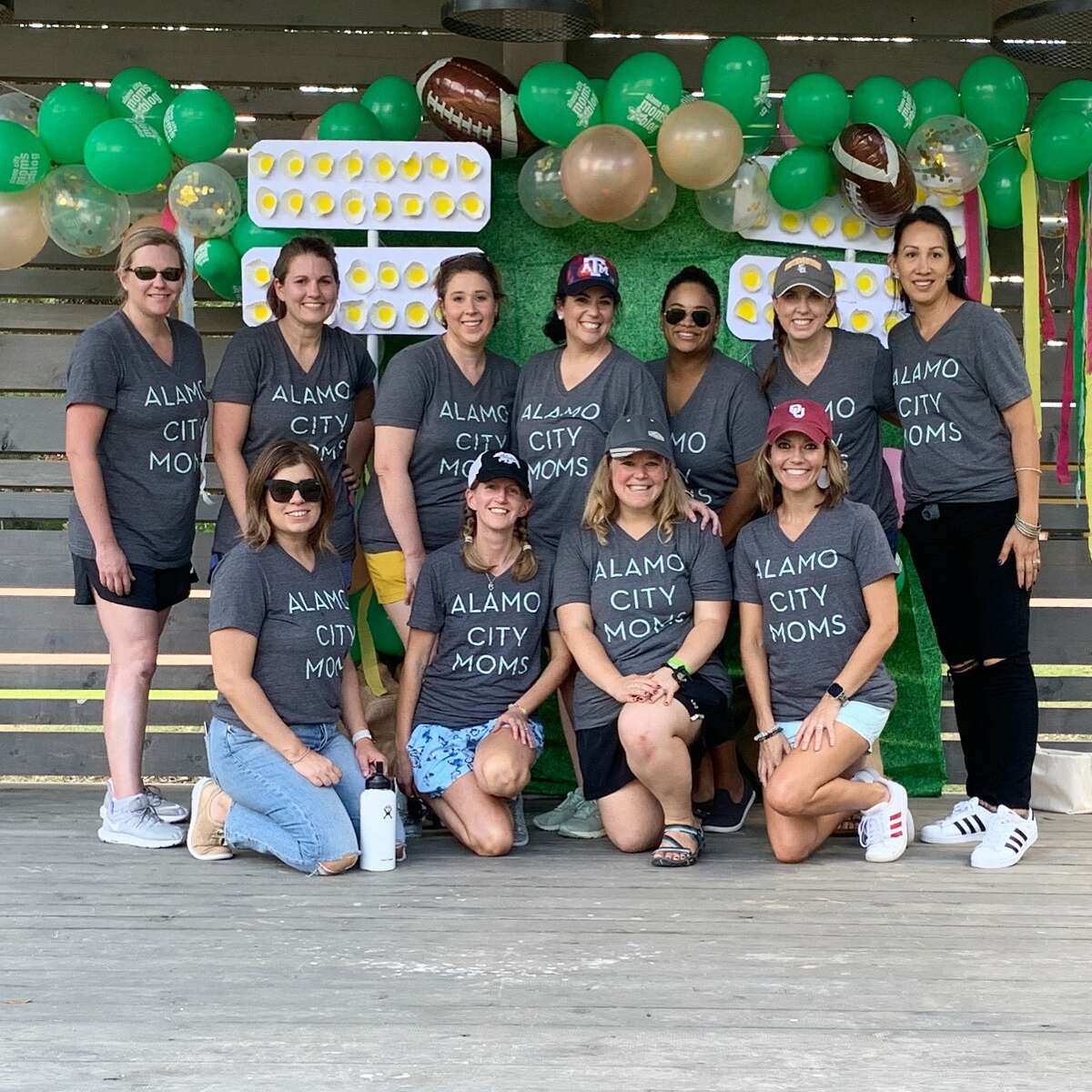 The Alamo City Moms team is seen during a family play-date event in October of 2019.