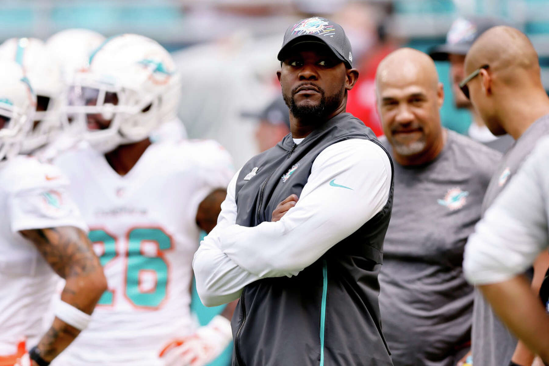 Column: Will NFL players fight for Brian Flores and Black coaches