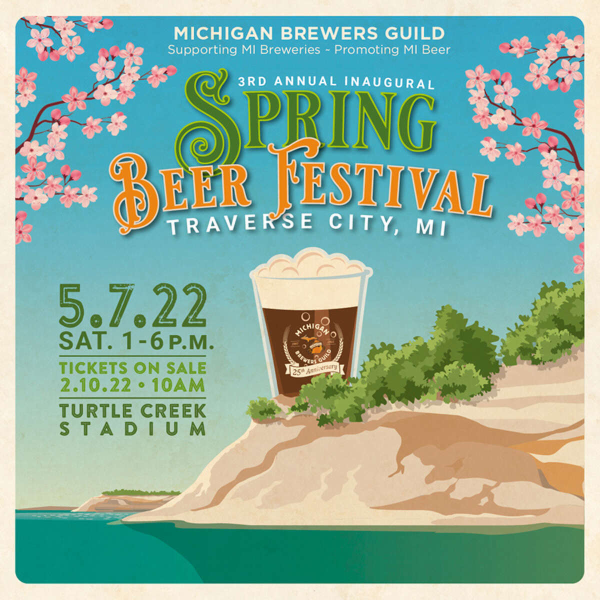 The Spring Beer Festival will be coming to Traverse City on May 7.