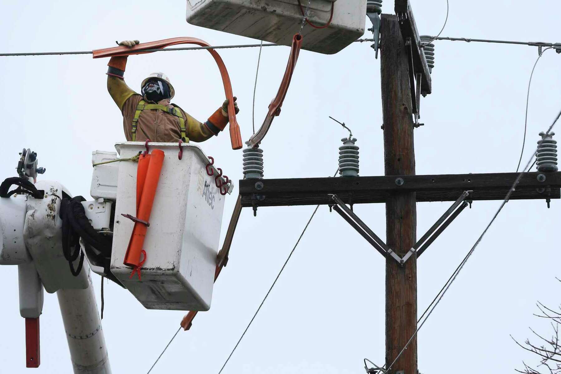 CPS Energy power poles are catching fire