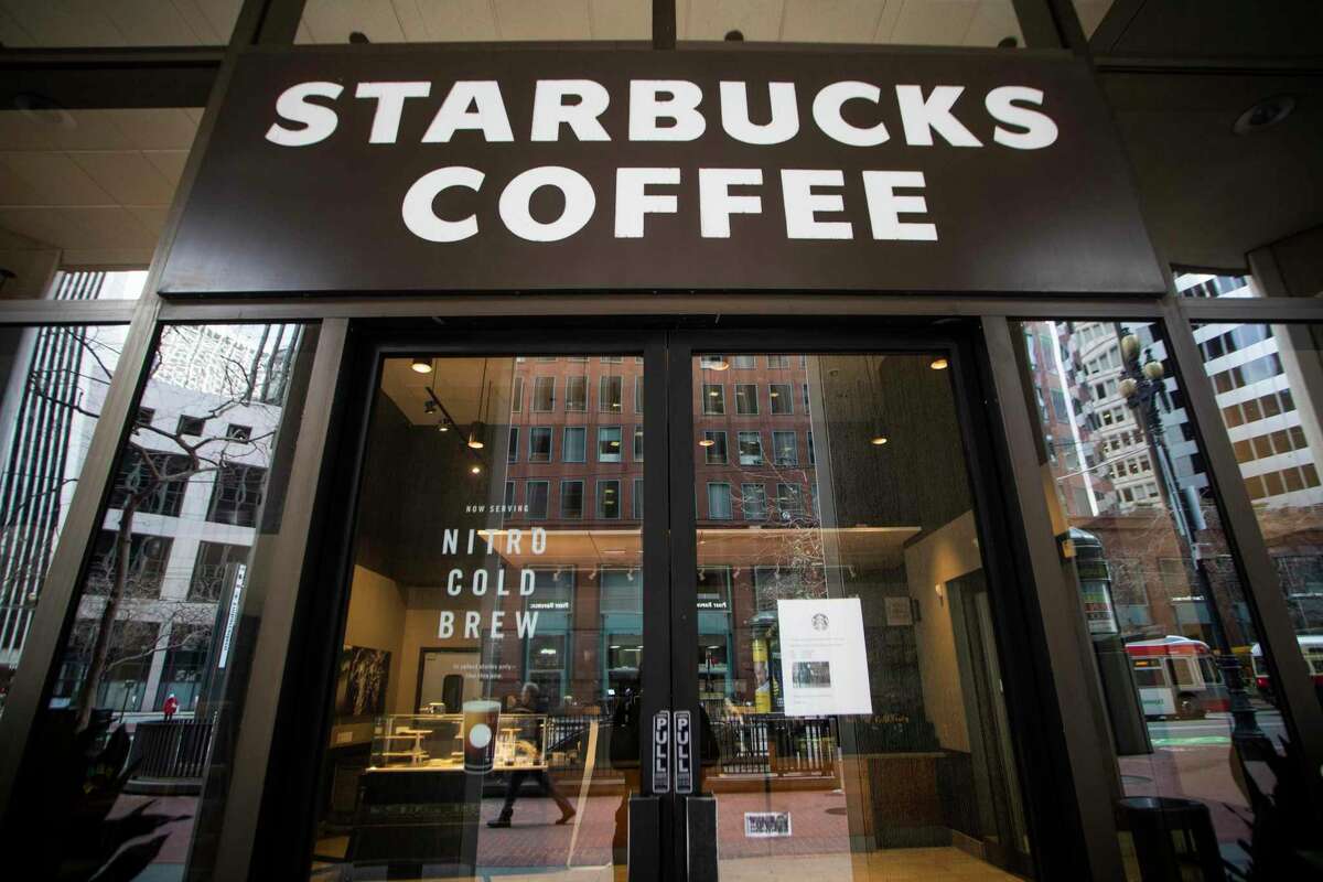 A Starbucks at 333 Market St. in San Francisco was closed Thursday due to sick employees. The company says it is closing stores due to a number of employees getting sick during the omicron surge.