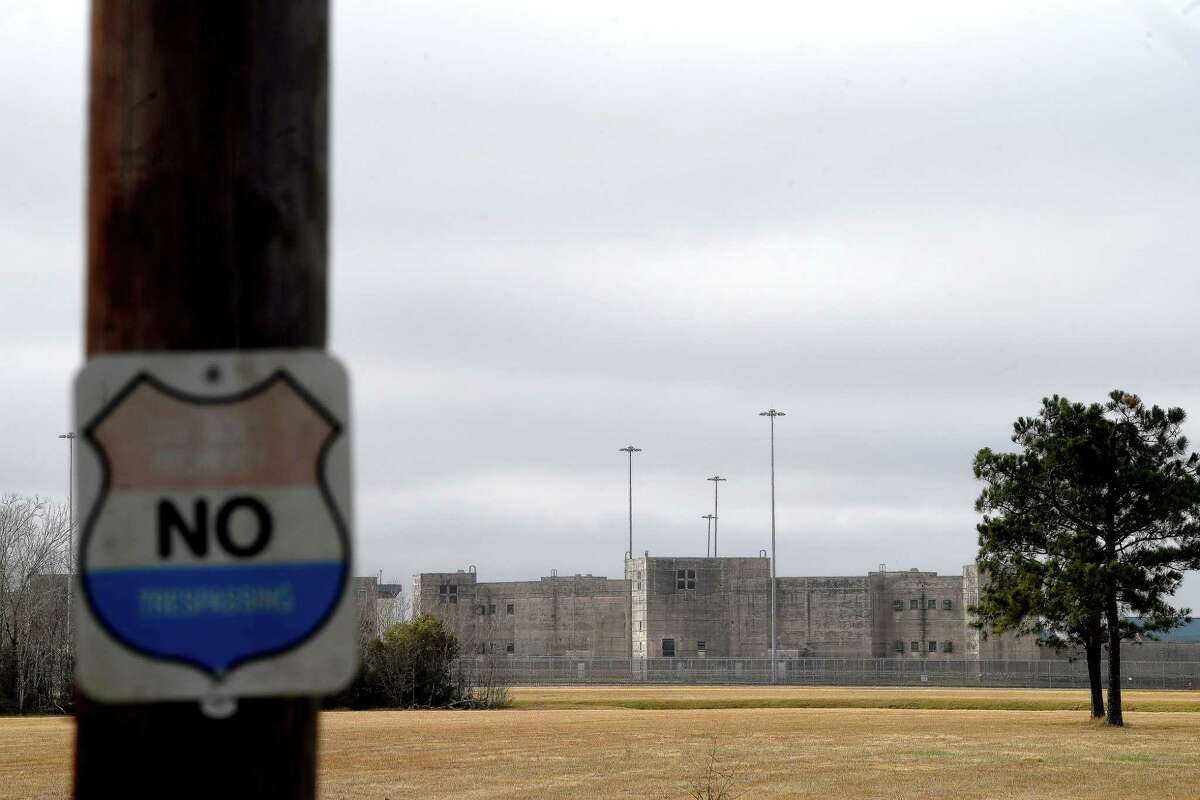 A suspected gang-related fight that broke out in Beaumont's Federal Prison Monday left two inmates dead and sparked a national federal prison lockdown. Photo made Tuesday, Feruary 1, 2022 Kim Brent/The Enterprise