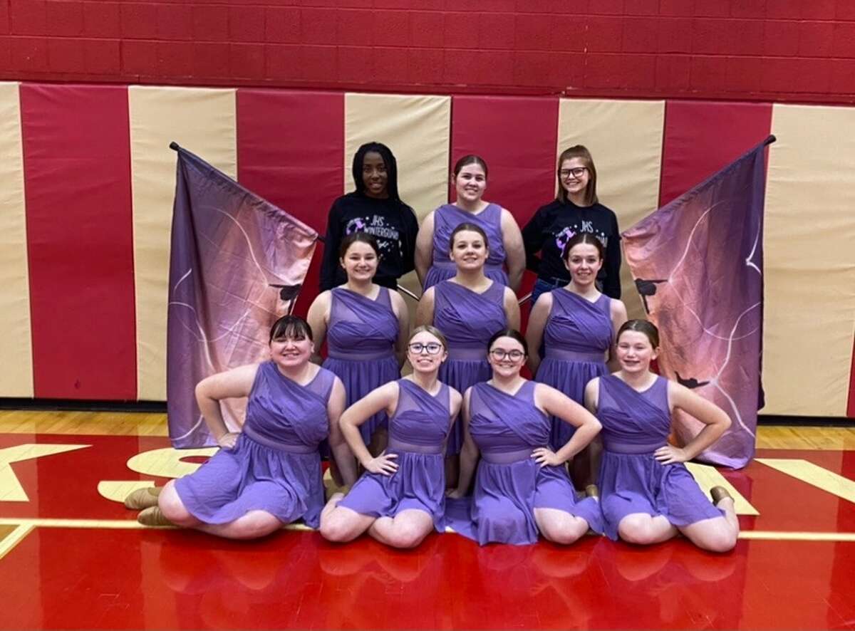 The Jacksonville High School Winter Guard team is going to state. 