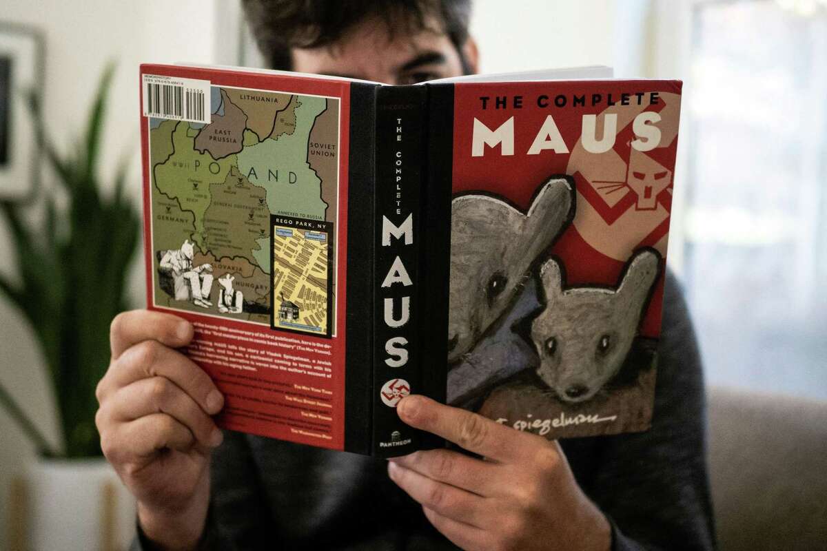 A school board in Tennessee has added to a surge in book bans by conservatives with an order to remove the award-winning 1986 graphic novel on the Holocaust, "Maus," from local student libraries.