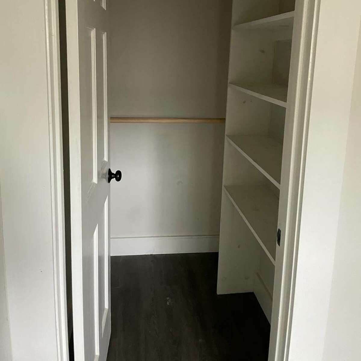 It looks like the pantry is almost as big as the bedroom.