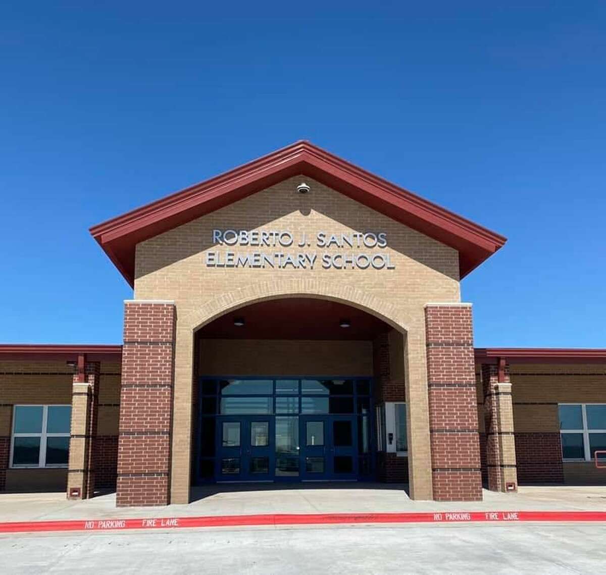 Roberto J. Santos Elementary School’s ninth-grade campus closed due to power outages Friday.