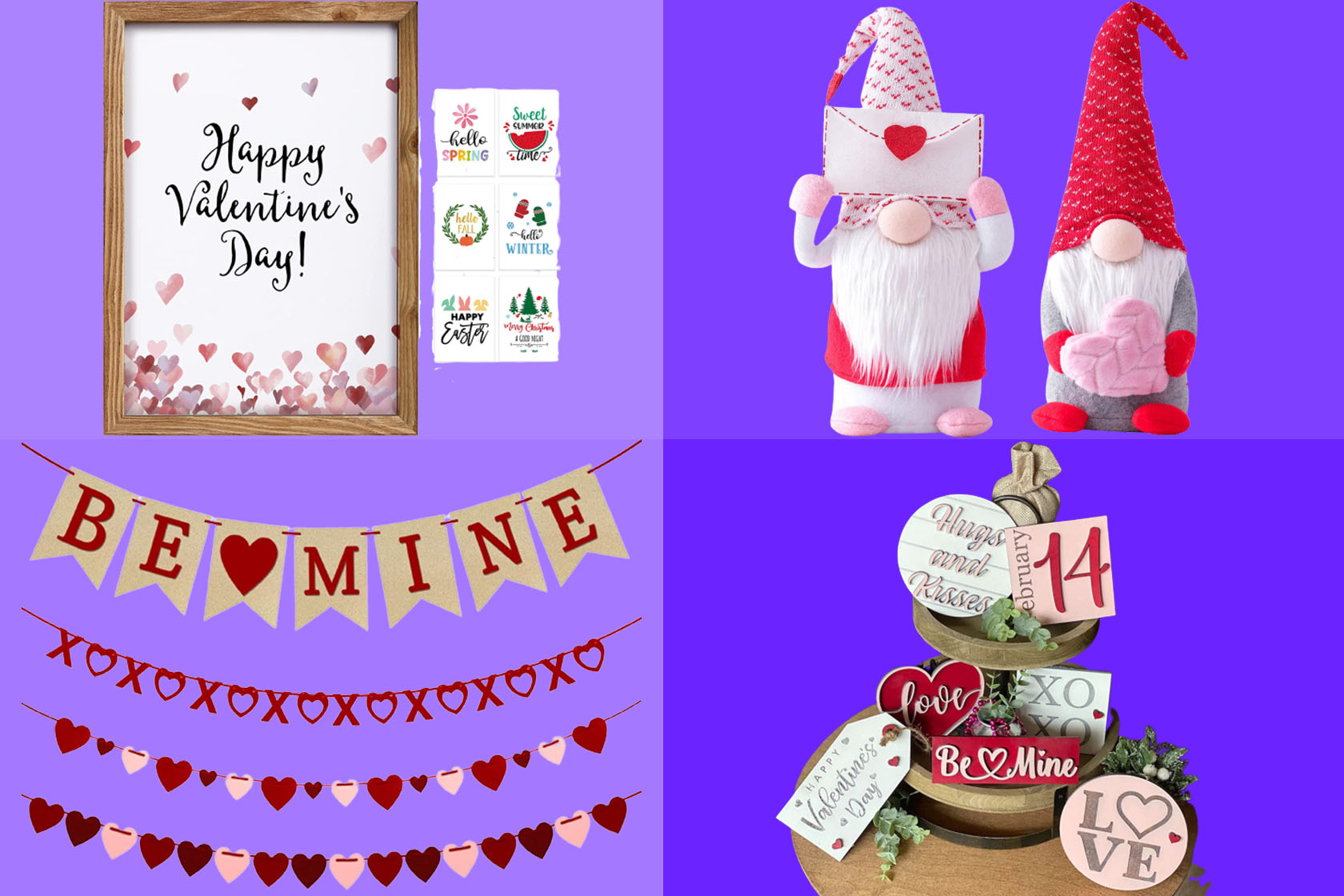 Affordable decorations for Valentine's Day