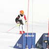Savannah Peck races in the slalom on Friday. 