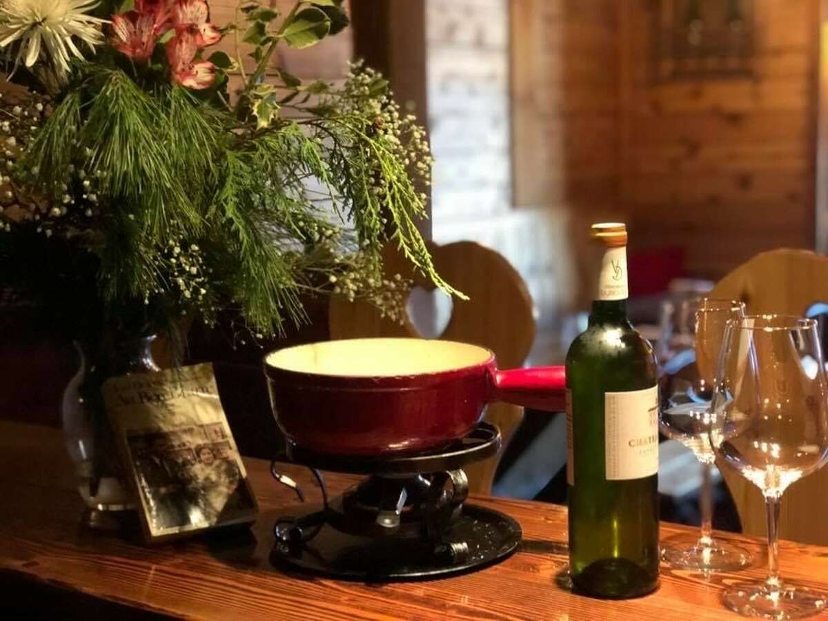 Cheese fondue at L'Epicerie Choupette in New Haven