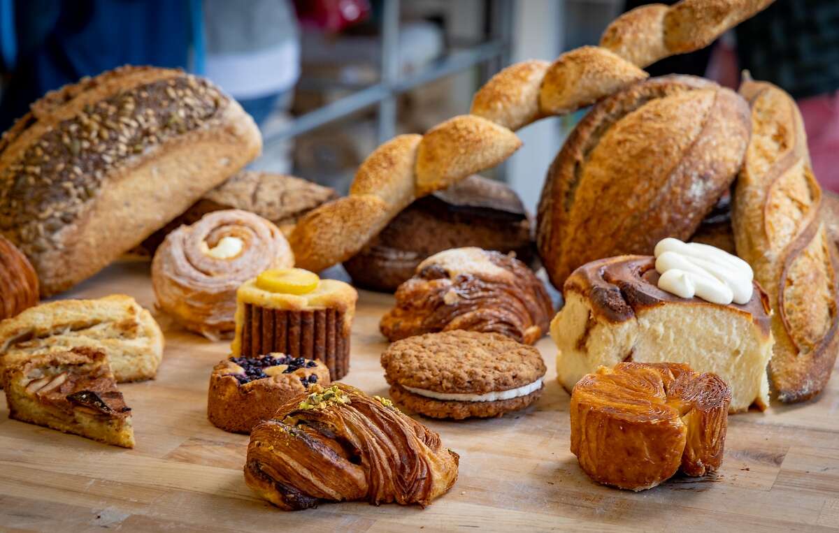 Chronicle staff writer Janelle Bitker on how desserts fit into her marriage. Seen here are a selection of pastries at Healdsburg's Quail and Condor.