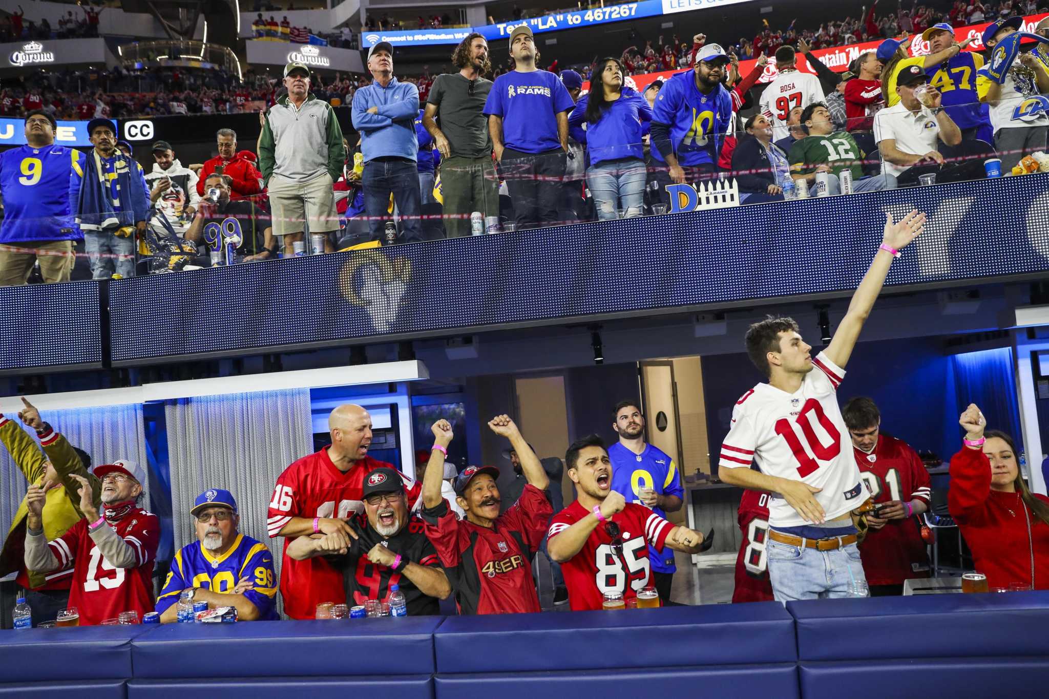 SoFi stadium responds to assault of 49ers fan during NFC Championship game