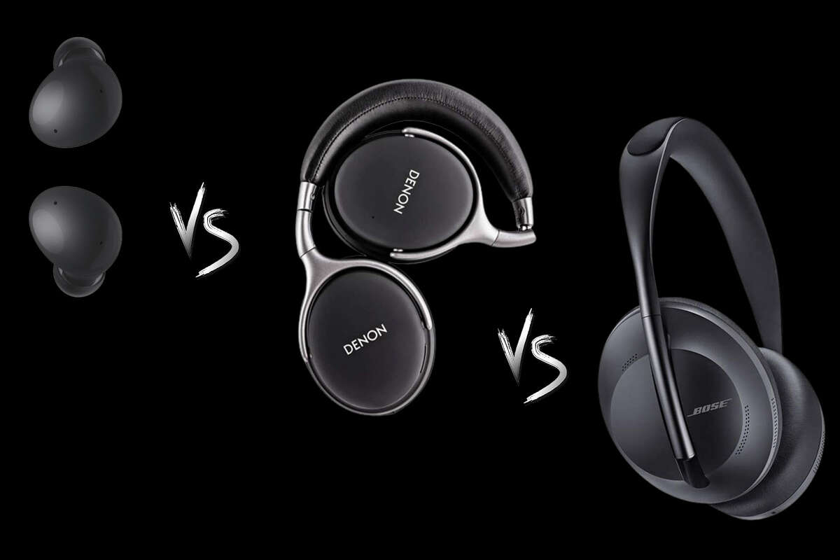 earbud vs. on ear vs. over ear headphones