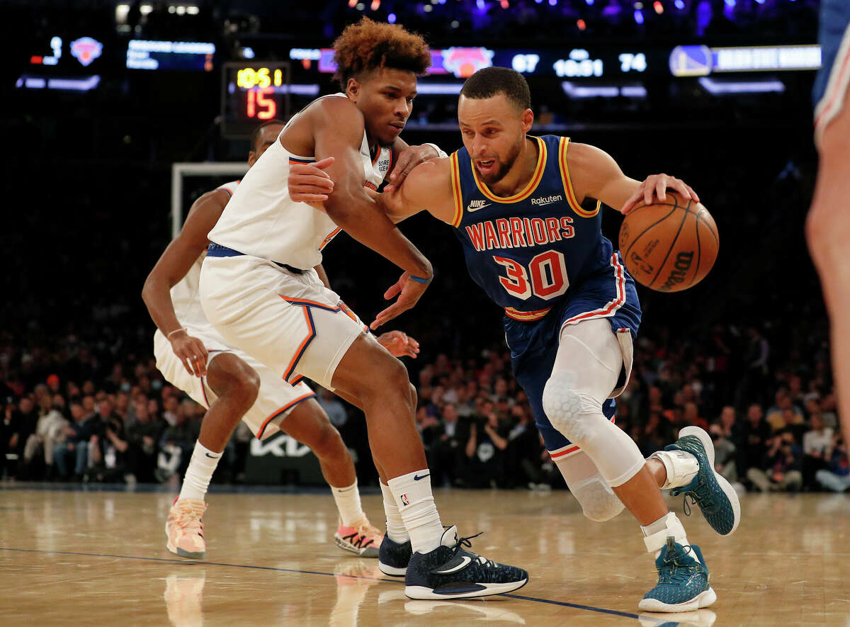 Tickets to see the New York Knicks play the Golden State Warriors at Chase Center Feb. 10 are available now through Ticketmaster. 