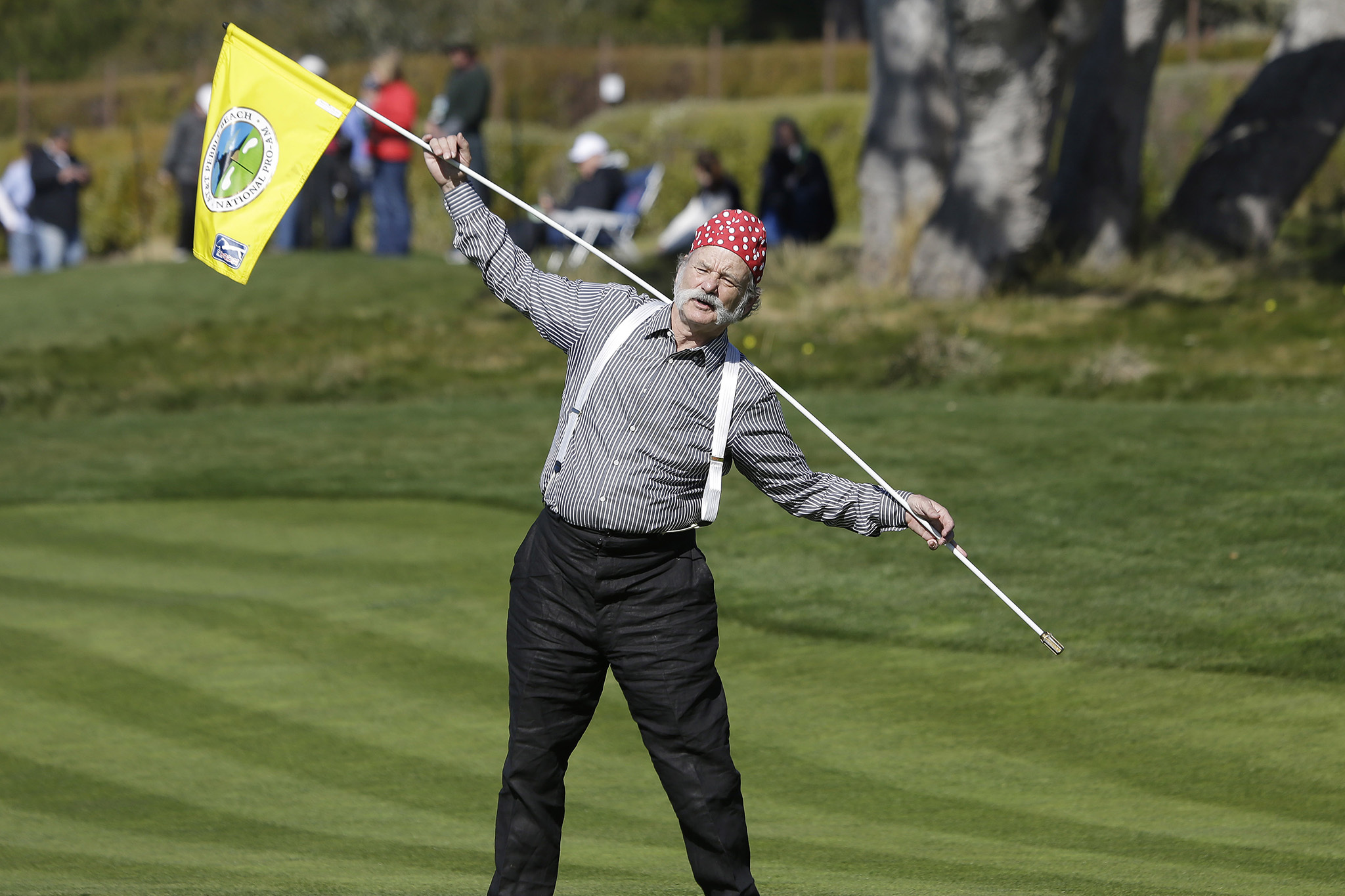 Bill Murray's legend continues to grow at Pebble Beach