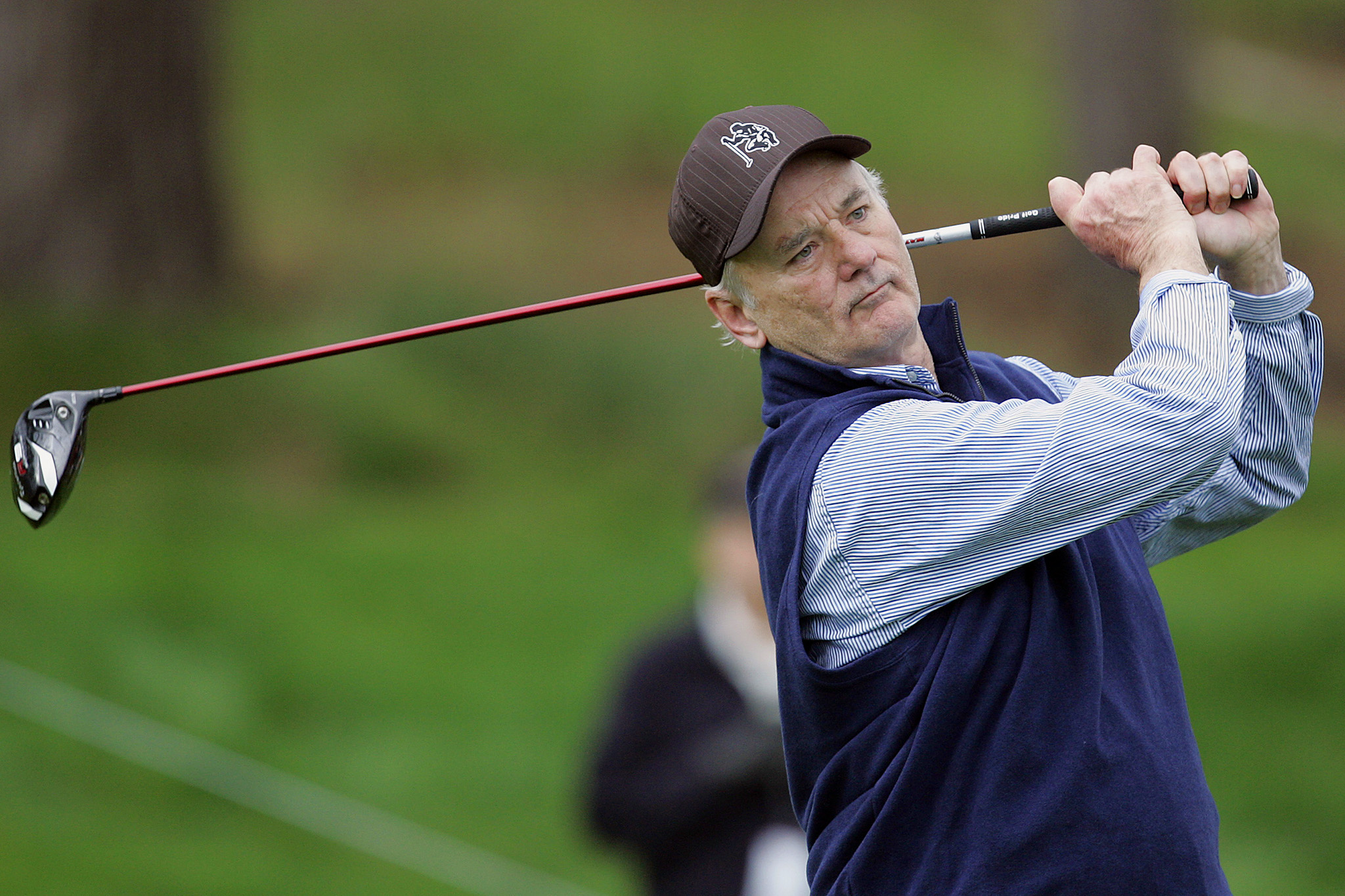 Bill Murray says good morning to Pebble Beach Pro-Am