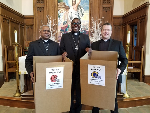 3 churches huddle for 'Super Bowl of Giving' to help those in need - Vimarsana News