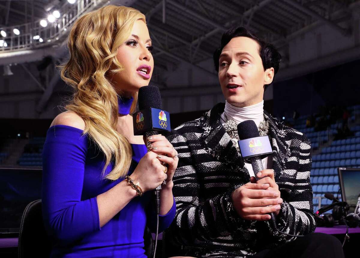 The Dish Olympic skaters Johnny Weir, Tara Lipinski staying in Greenwich to do NBC work