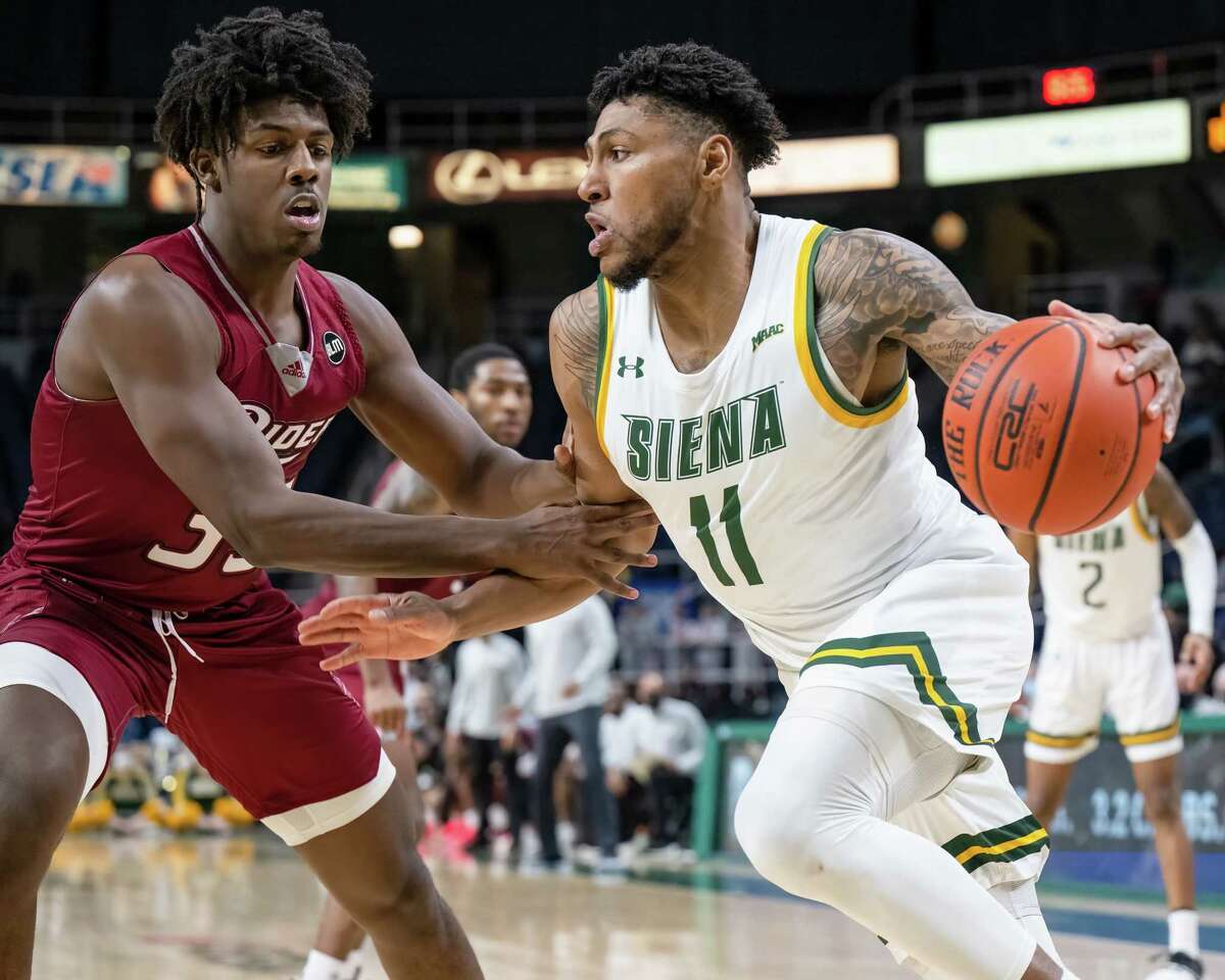 Men's Gold Siena Saints Basketball Jersey