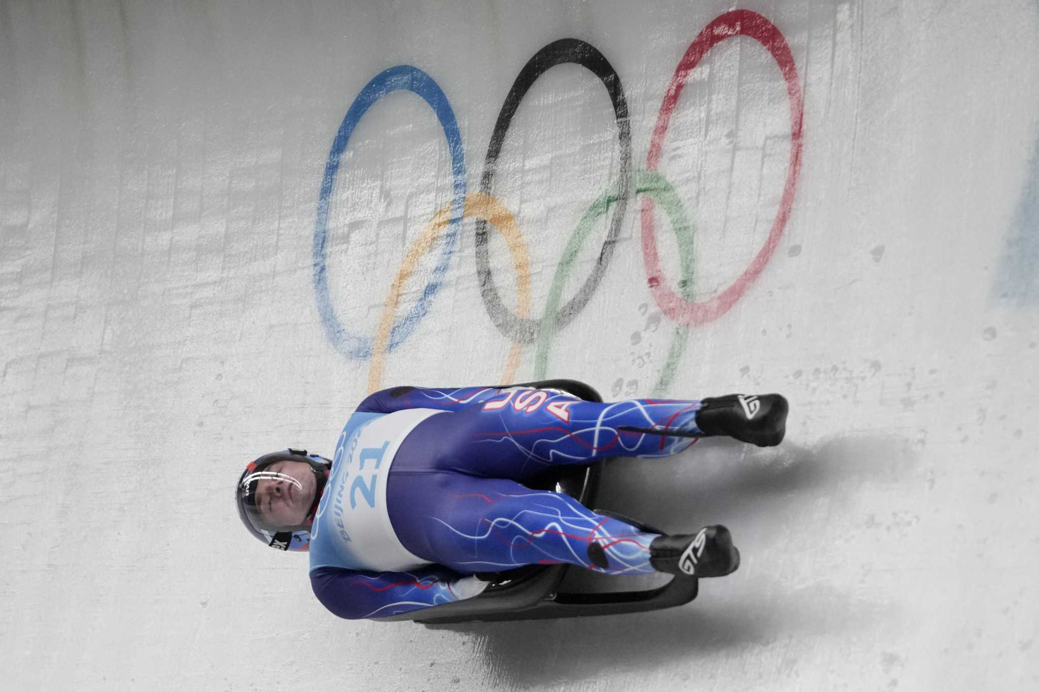 Ridgefield’s Tucker West 11th after first two Olympic luge runs