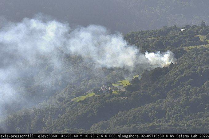 Firefighters battle vegetation fire in Los Gatos, stop forward progress - Vimarsana News