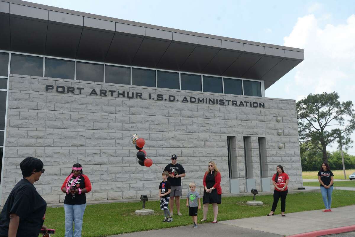 Port Arthur ISD Administration Building. Photo taken Tuesday, May 5, 2020 Kim Brent/The Enterprise