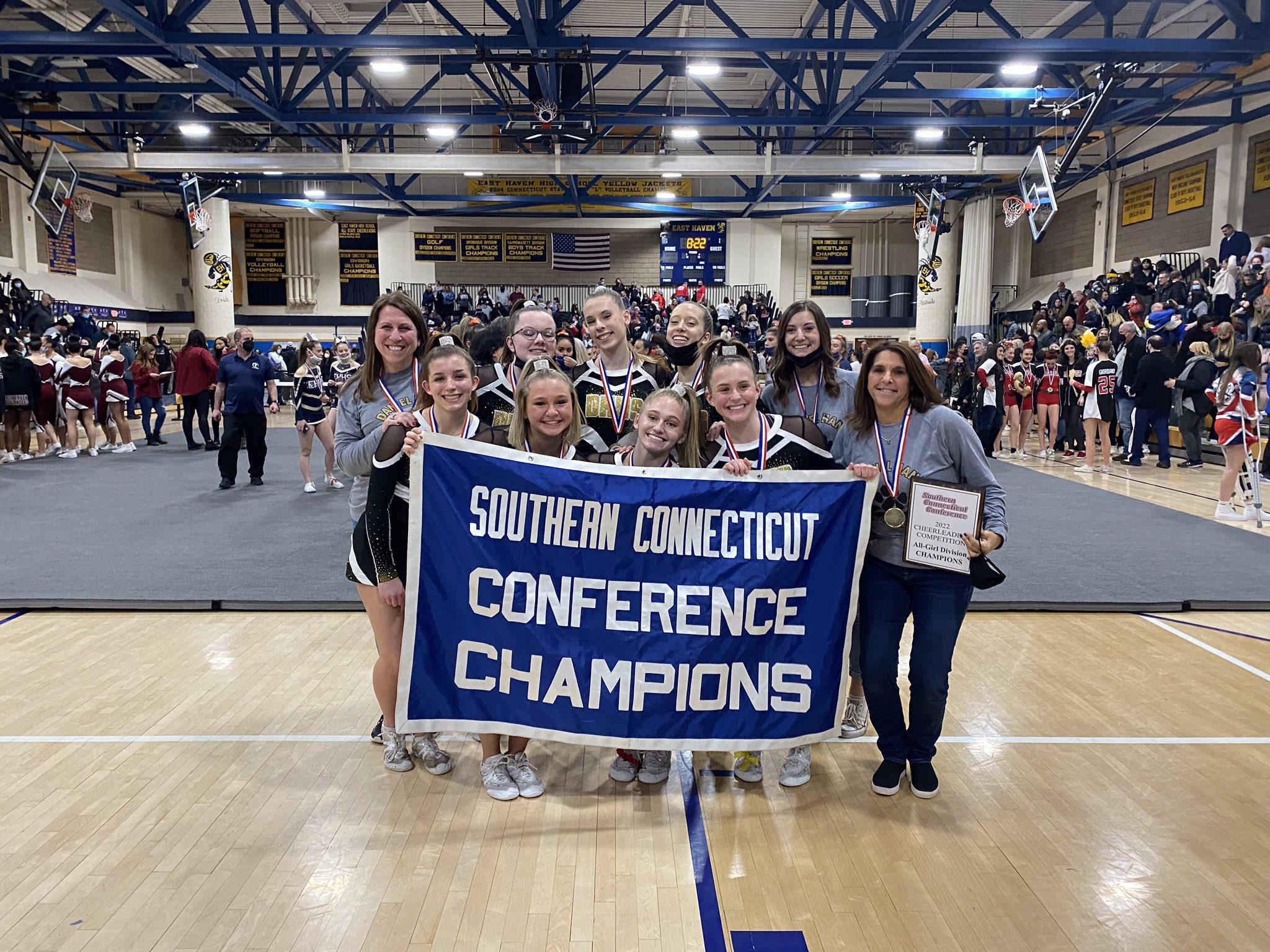 Photos Hand Cheerleading Wins 2022 Scc Championship