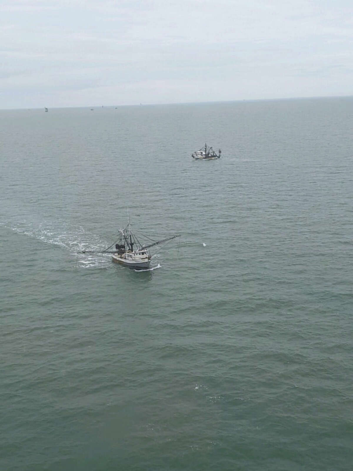 The Coast Guard has suspended its search for a missing shrimp boat captain who fell overboard near Port Aransas.