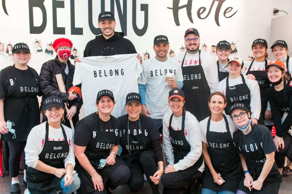 Carlos Correa and Jose Altuve stopped by the Belong Kitchen off Interstate 10 just east of Memorial City over the weekend. @marlowisephotography