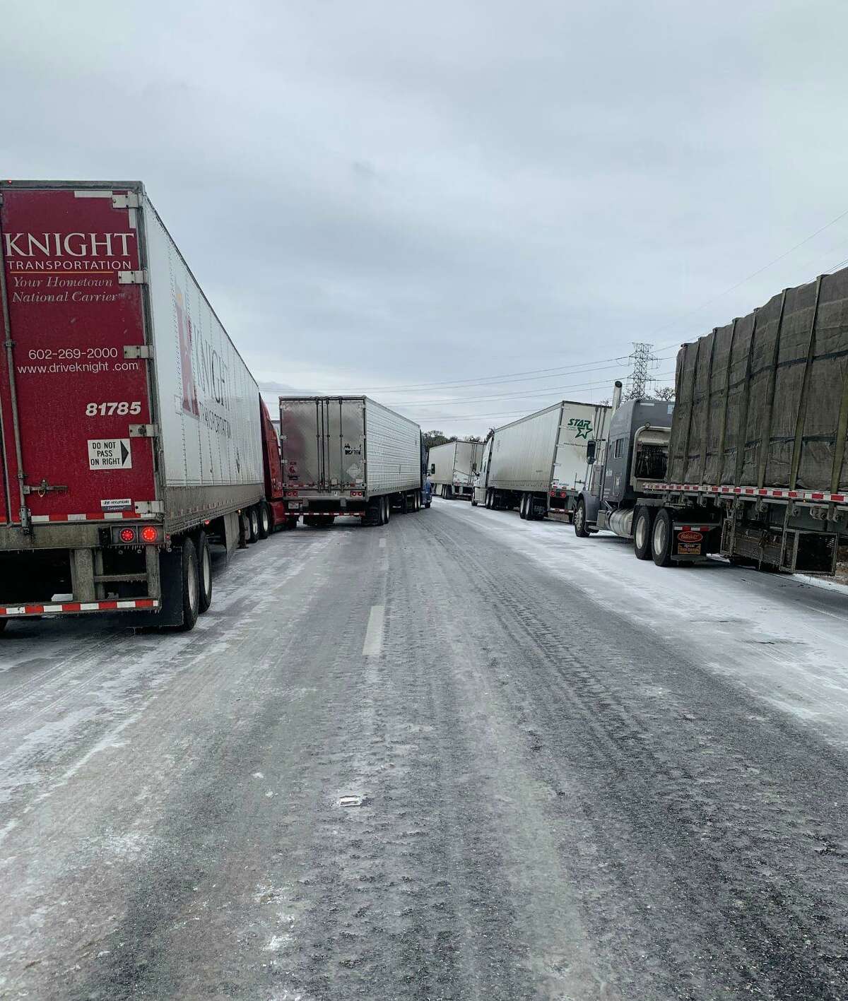 Hundreds of drivers were stranded on a northbound stretch of Interstate 10 near Kerrville on Friday morning after a late night crash caused traffic to remain at a standstill.