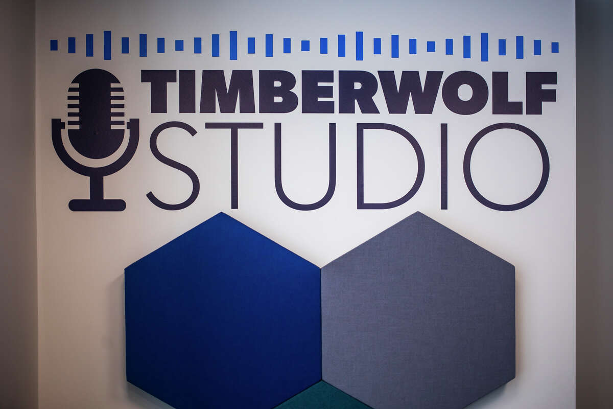 The Timberwolf Studio, located inside the Northwood Idea Center at 102 E. Main Street in downtown Midland, is outfitted with equipment for podcast and video recording.