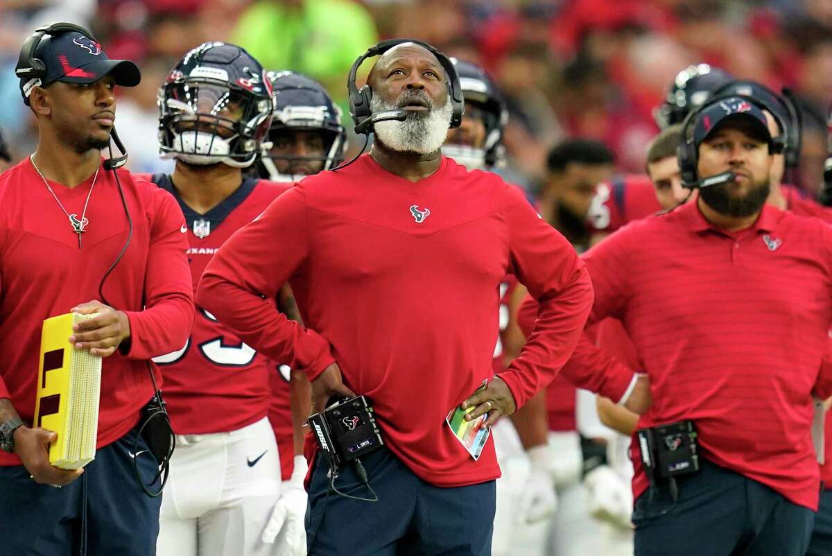 The Texans promoted Lovie Smith from assistant head coach/defensive coordinator.