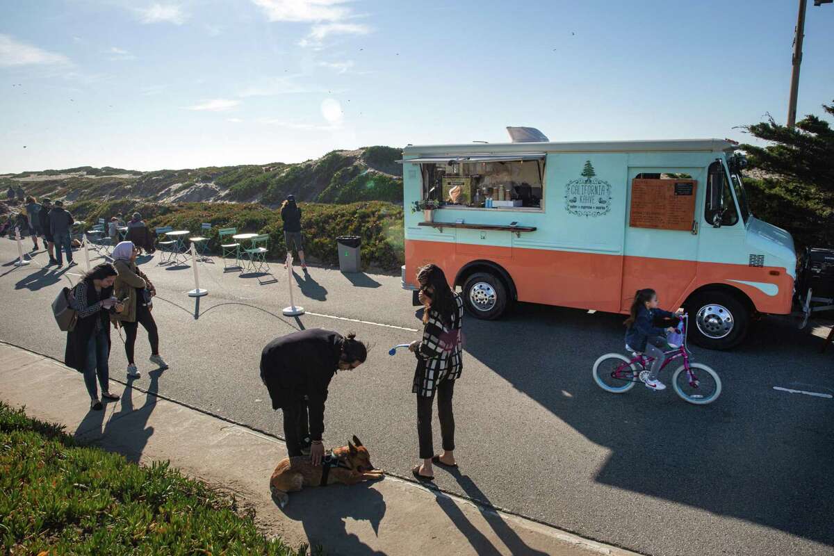 California Kahve has been serving coffee on the Great Highway as part of a three-month city pilot program that became controversial with nearby businesses.