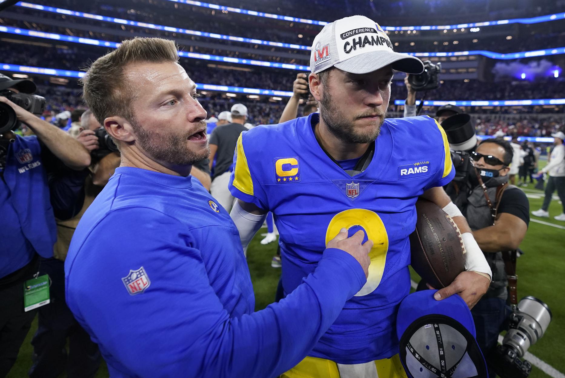 Joe Burrow and Matthew Stafford took different paths to Super Bowl