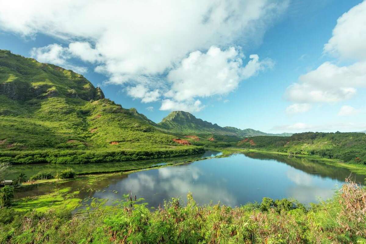 The 600-year-old Alakoko fishpond on the island of Kauai is a Native Hawaiian engineering feat. It's also the island's largest fishpond.