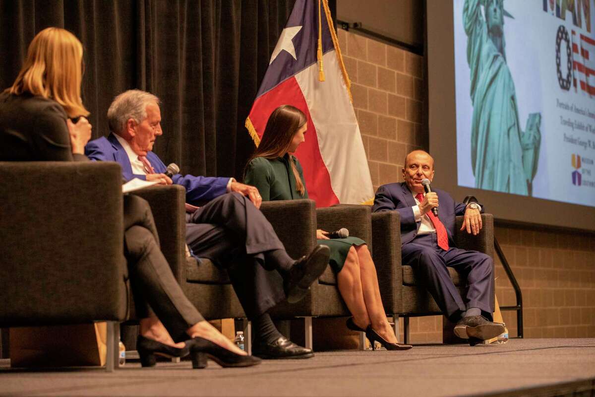The Museum of the Southwest hosted The Palette of America roundtable on Tuesday, Feb. 8, 2022, at the Bush Convention Center. Jacy Lewis/Reporter-Telegram