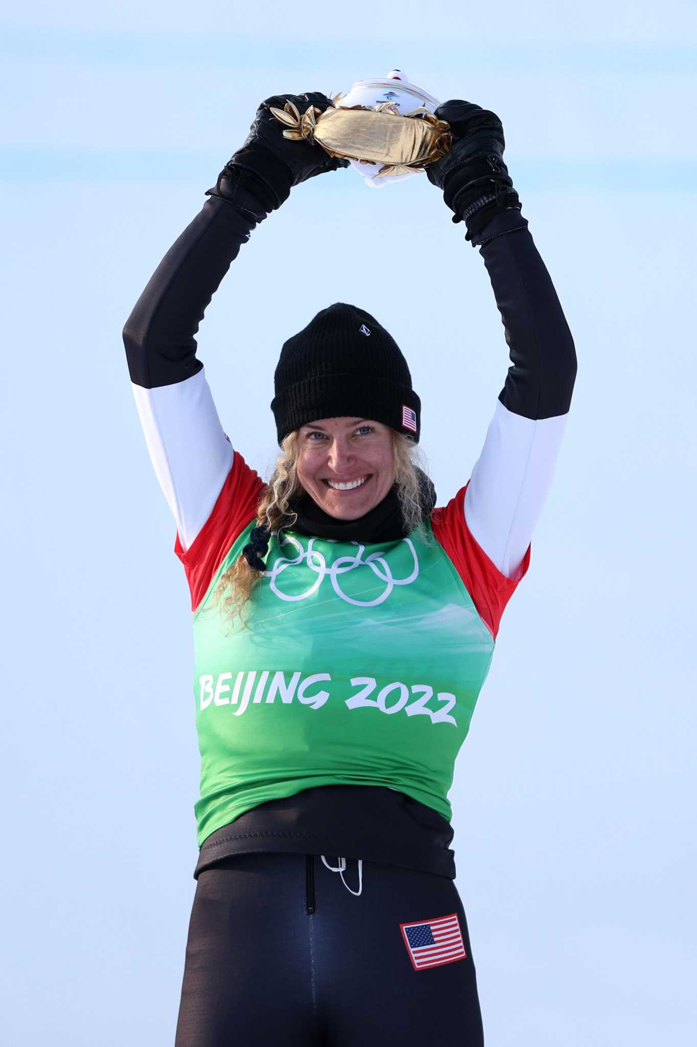 Connecticut native Lindsey Jacobellis wins snowboard cross gold at