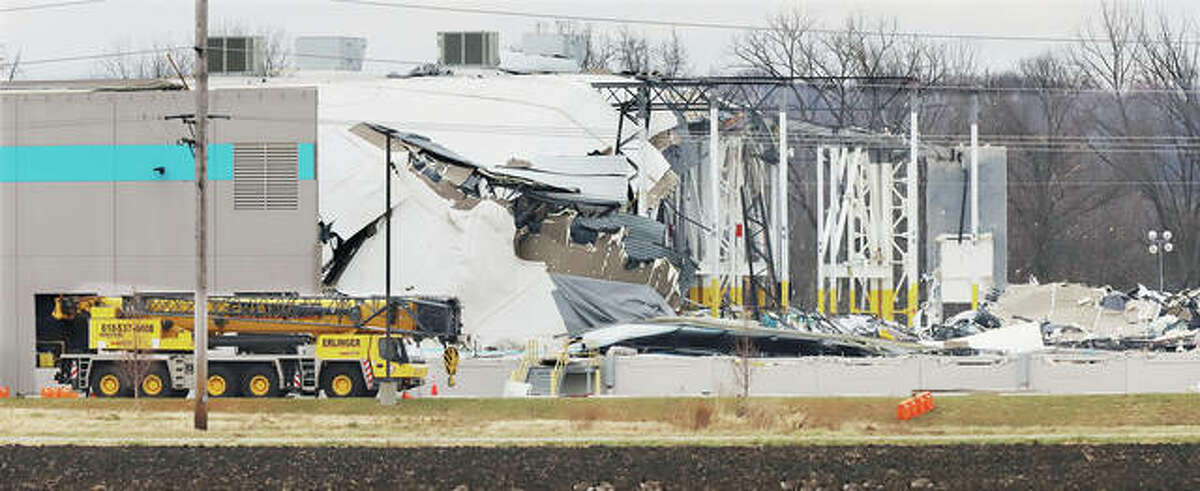 Two months after a Dec. 10 tornado killed six when a tornado struck an Amazon facility in Edwardsville, more details from the first 24 hours of the tragedy have been announced.