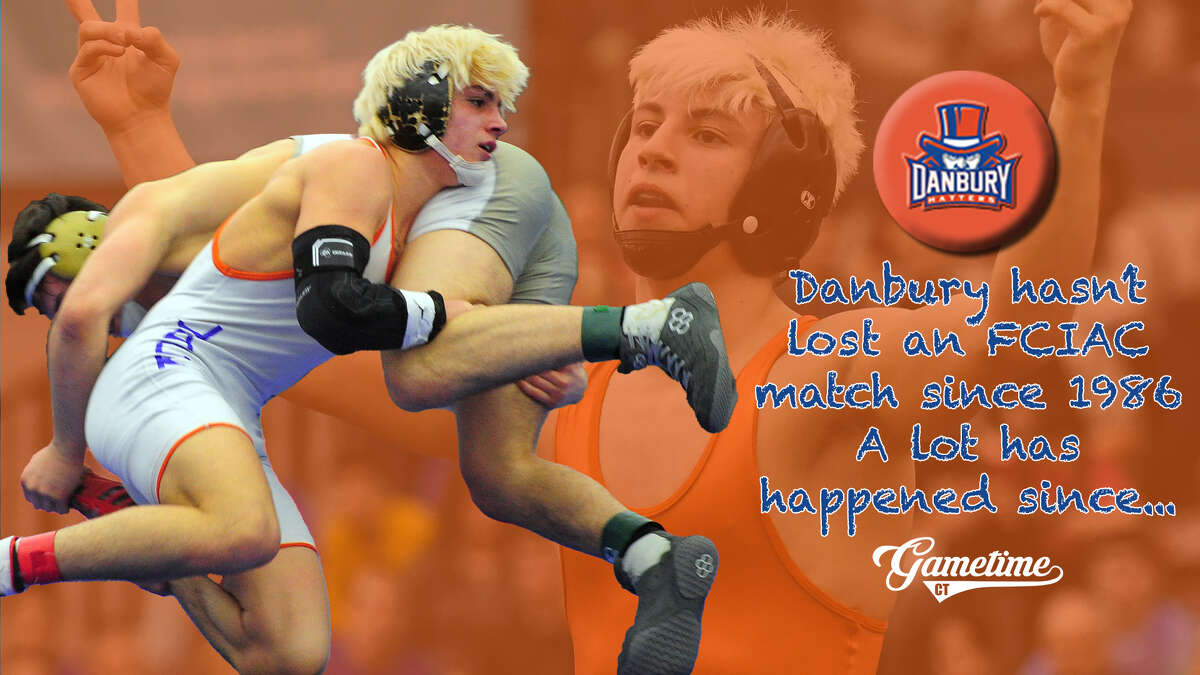 Danbury wrestling hasn't lost an FCIAC duel meet since 1986. Here is was happening then and what has happened since.