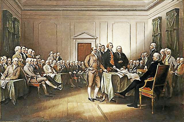 quotes about john trumbulls the declaration of independence painting