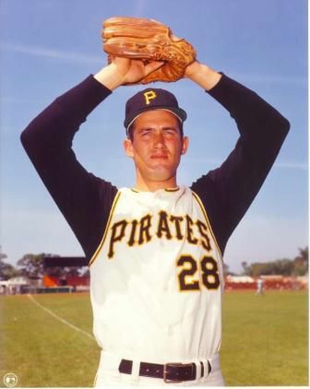 STEVE BLASS  Pittsburgh Pirates 1971 Home Majestic Throwback Baseball  Jersey