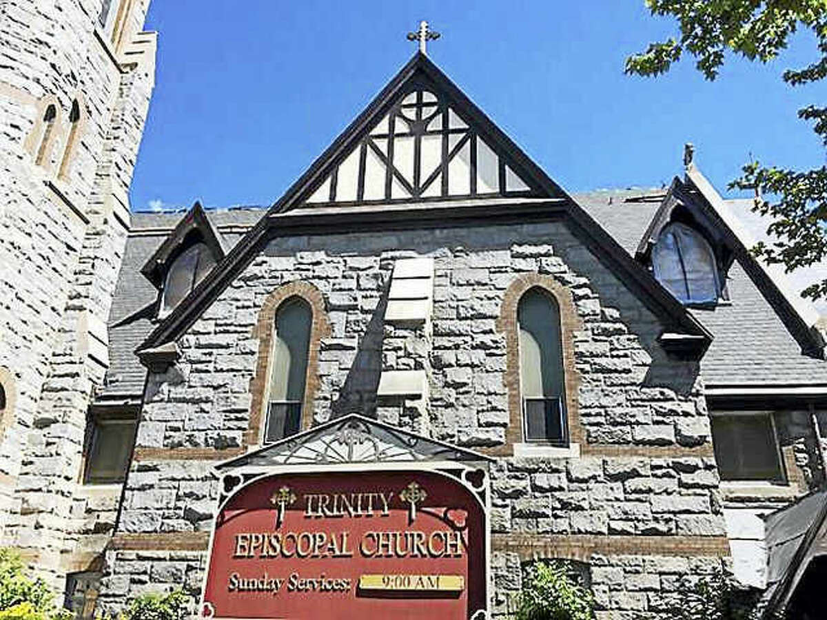 Contributed photo Trinity Episcopal Church on Prospect Street in Torrington will celebrate the completion of its roof repair project Sunday, Oct. 2.