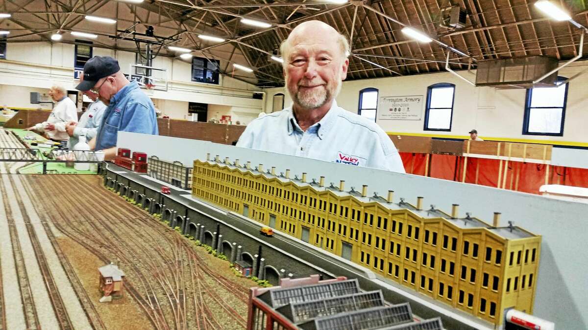 Valley N-Trak member John Kent oversaw his N-scale model railroad display at 2016’s Holiday Model Train Show & Canned-Food Drive at the Torrington Armory at 153 S. Main St. in Torrington on Sunday afternoon. The free show features HO- and N-scale model railroad trains and modules presented by the Torrington AreaModel Railroaders.