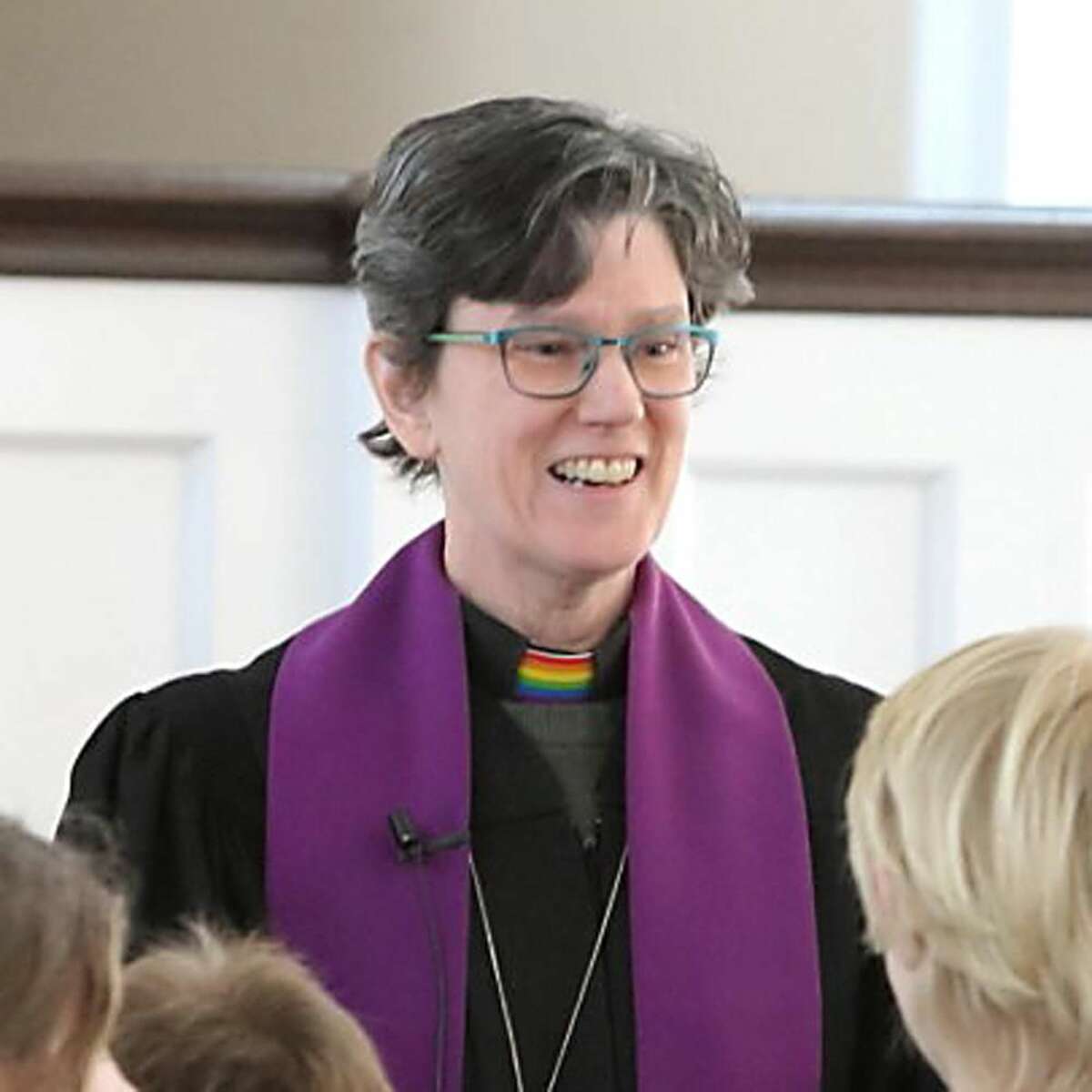 The Rev. Robin Gray will present a series of Broadway-themed sermons at First Congregational Church in Washington.