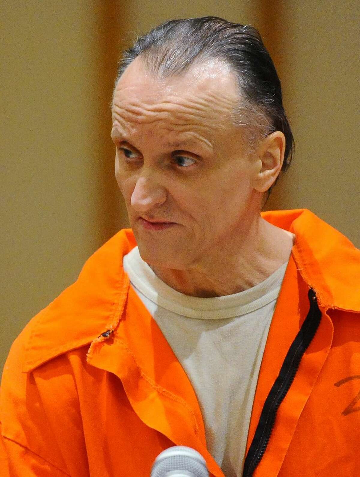 Richard Roszkowski, previously sentenced to death for the 2006 murder of three people including a 9-year-old child, was resentenced to life without the possibility of release in Superior Court in Bridgeport in 2018. A state court has ruled that Roszkowski and other former death-row inmates can sue the state for cruel and unusual punishment after he was taken off death row and sentenced to life imprisonment without parole.