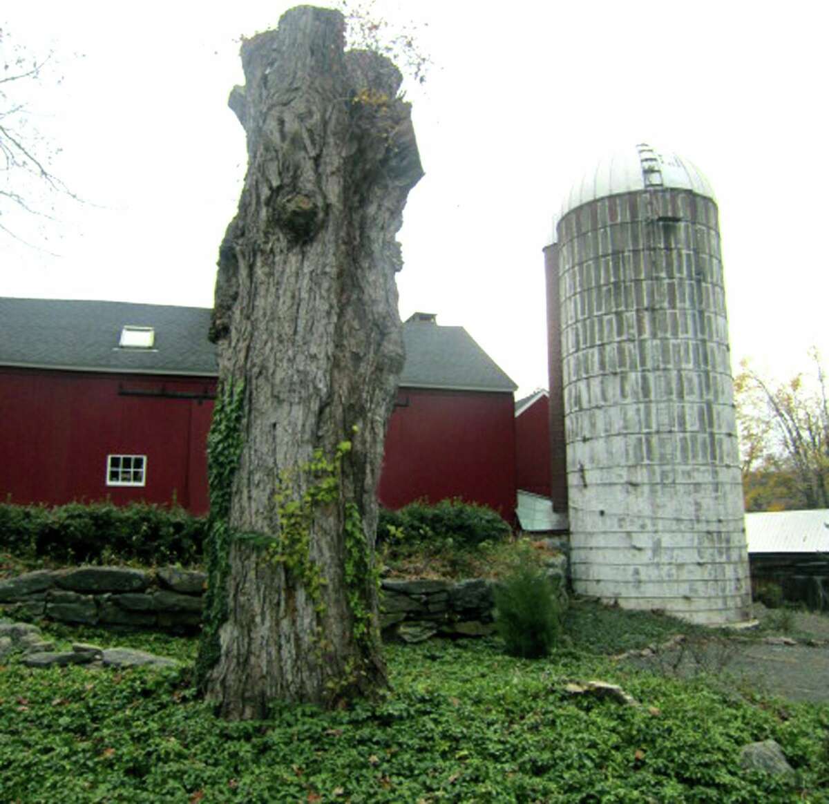 The Silo is the historic centerpiece at Hunt Hill Farm, located in the Northville district of New Milford. October 2012
