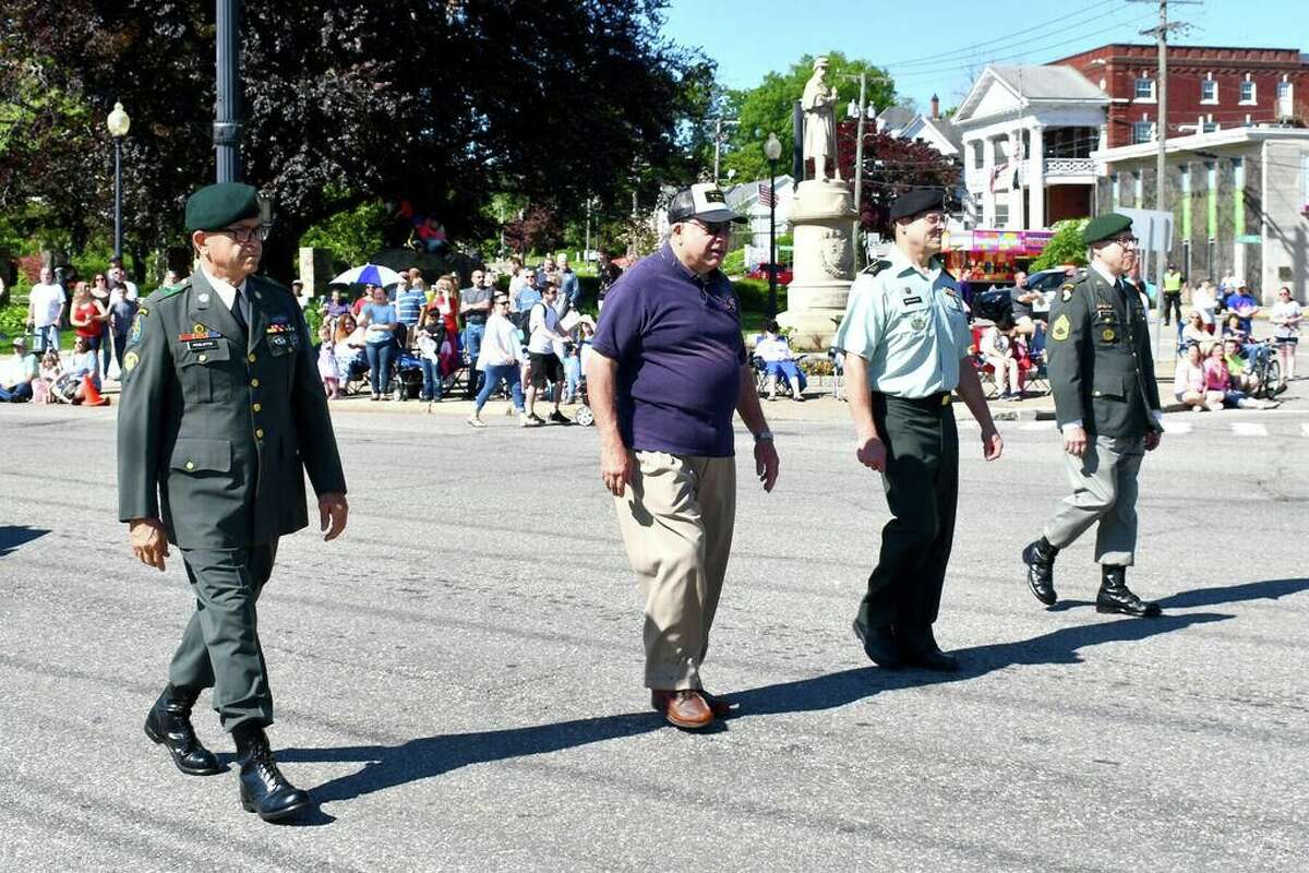 Torrington held its annual Memorial Day parade on Monday, May 27, 2019. Marching bands, fire departments and companies, drum corps, dignitaries and school and civic groups participate in the city's parade, which also includes ceremonies honoring veterans at Coe Memorial Park.