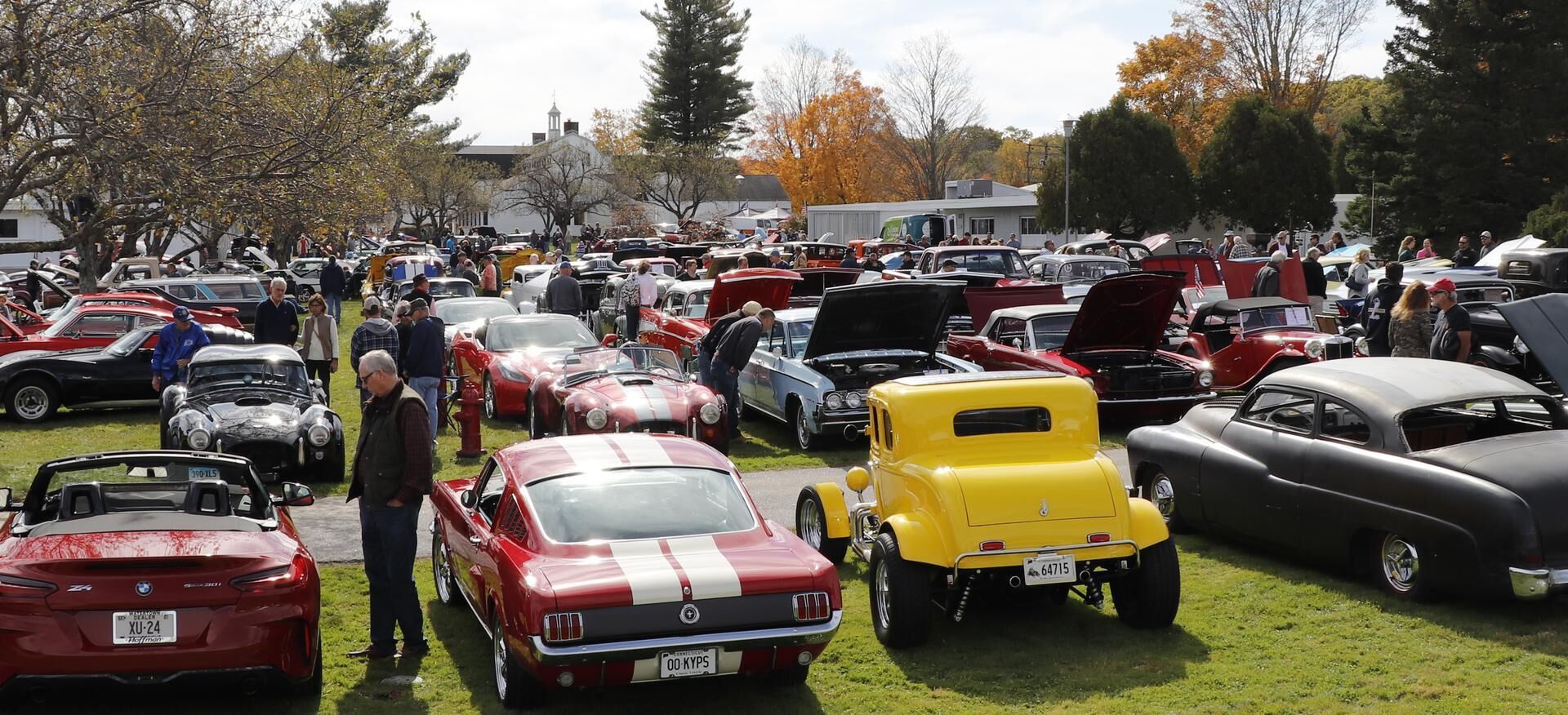 Cars for Kids automobile show in Litchfield in fall