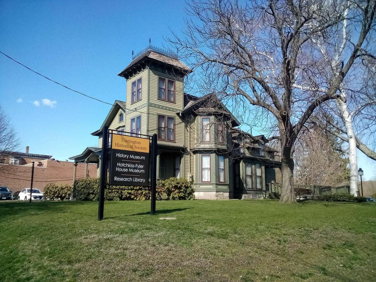 The Torrington Historical Society’s Hotchkiss-Fyler House on Main Street.