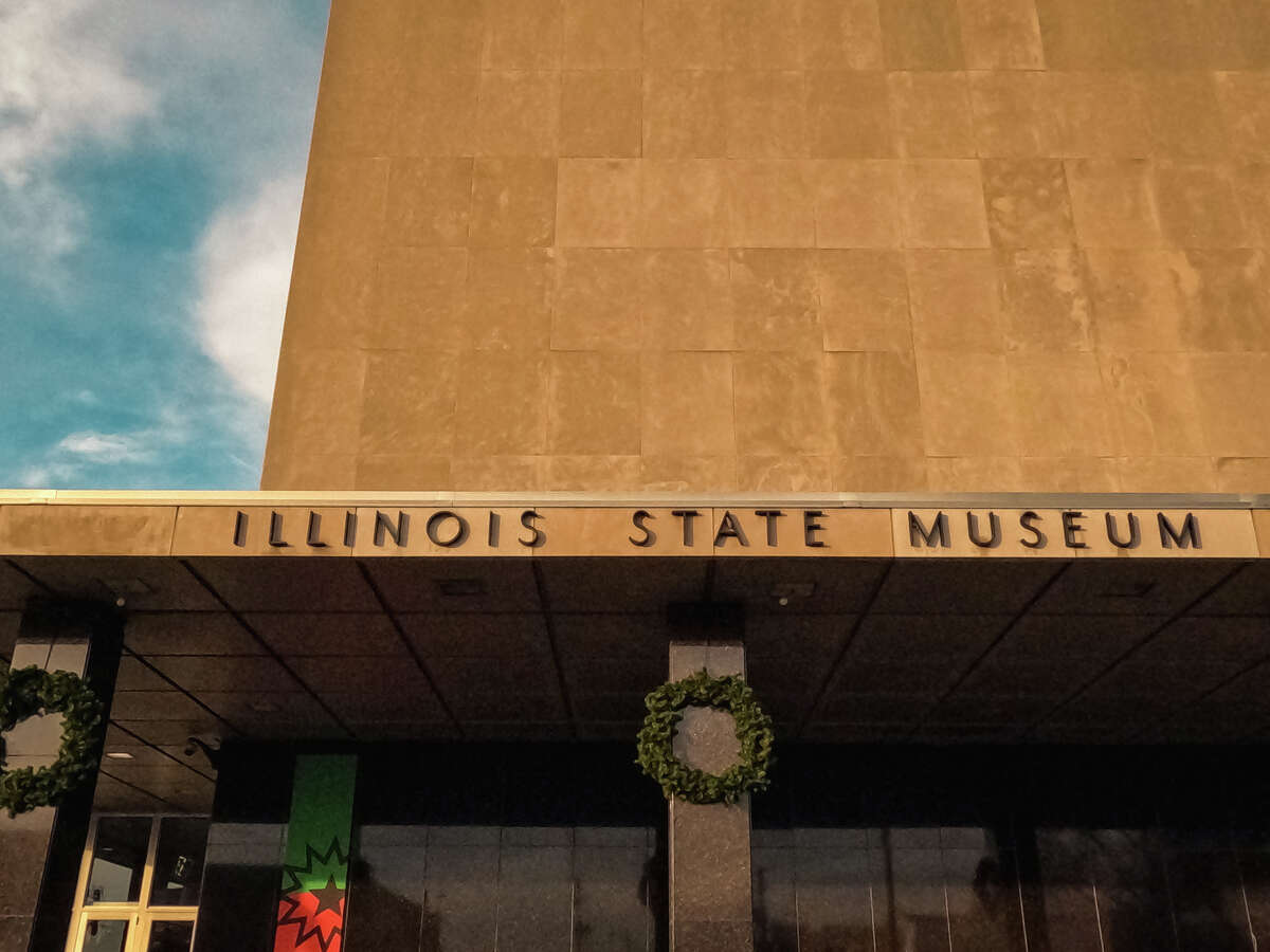 A photo of the Illinois State Museum on Dec. 31, 2021 in Springfield, Ill. 