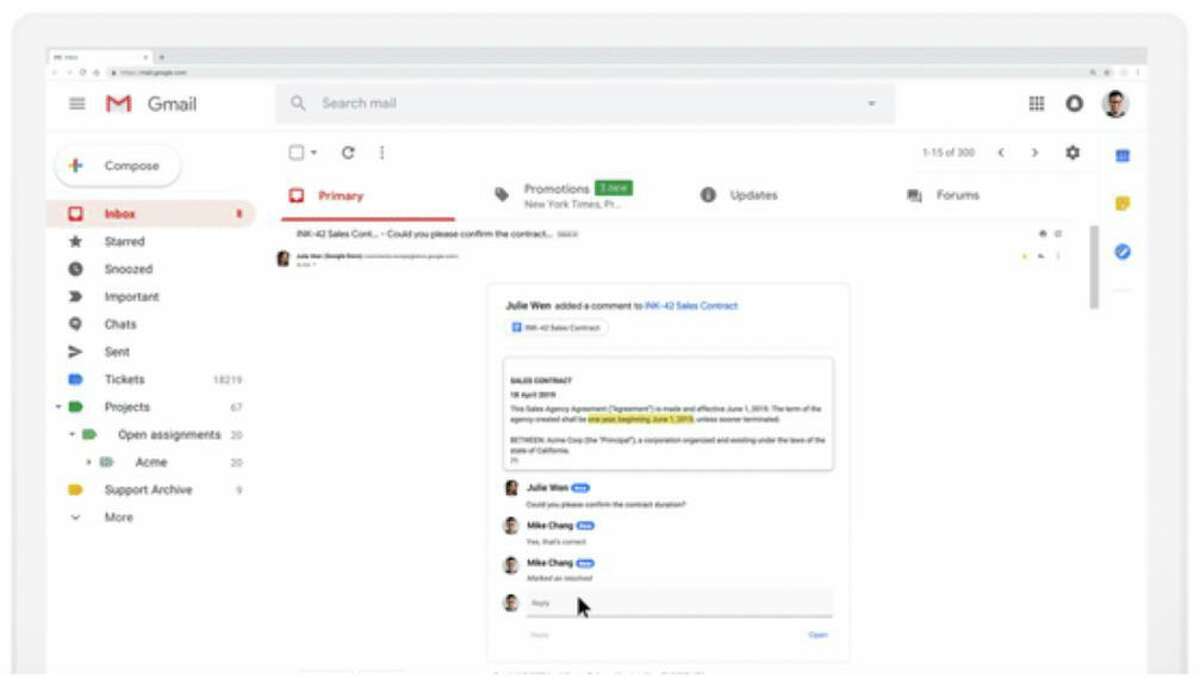 You can use one browser to access multiple Gmail accounts.
